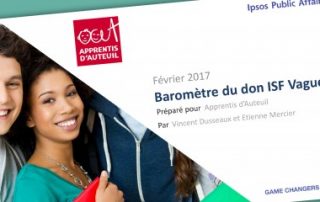 Des dons ISF en baisse en 2016 et une incertitude pour 2017…