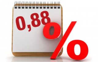 Taux de l’intérêt légal pour le second semestre 2018