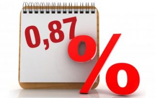 Taux de l’intérêt légal pour le second semestre 2019