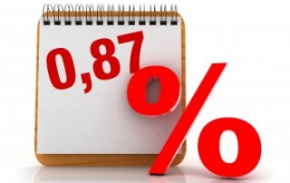 Le taux de l’intérêt légal pour le premier semestre 2020